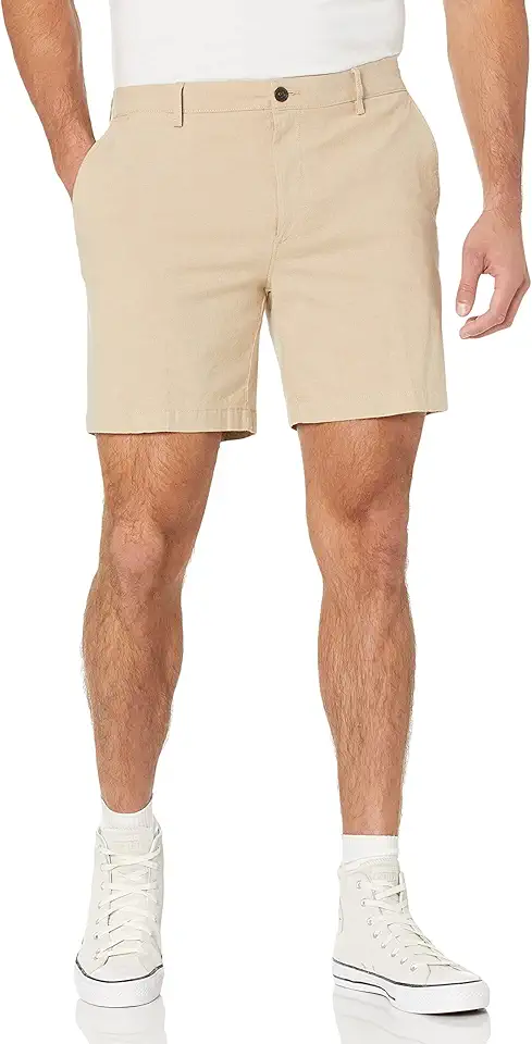 Premium Beige Cotton Shorts for Men - Stellar Cloth